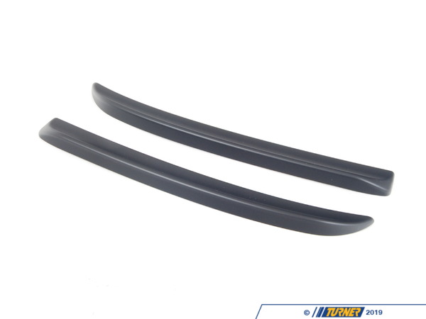 Genuine MINI Genuine MINI JCW Pro Rear Spoiler Extentions Matt Black - Pair 51192339041