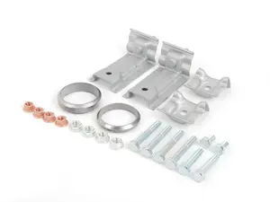Genuine BMW Rear Muffler Brackets - Set - E36 325i 328i