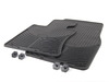Genuine BMW Genuine BMW Black Rubber Floor Mat Set - Front - E63 82550309447