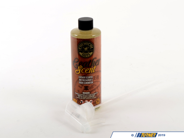 Chemical Guys Leather Scent Premium Air Freshener & Odor Eliminator - 16oz AIR10216