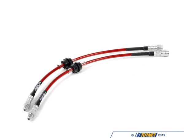 ECS ECS Tuning Exact-Fit Stainless Steel Brake Lines (Front) - E36 & Z3 Non-M 025320ECS02