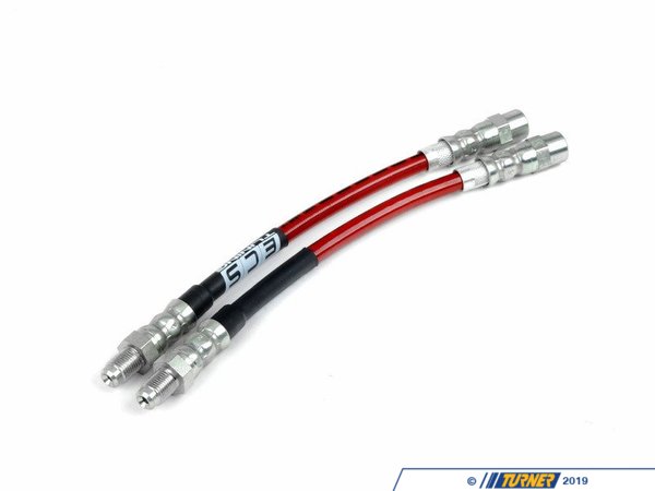 ECS ECS Tuning Exact-Fit Stainless Steel Brake Lines (Rear) - E36 Z3 Non-M, E30 E31 E32 E34 E28 E21 E24 025319ECS02