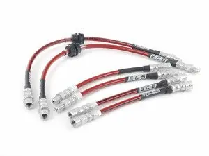 ECS Tuning Exact-Fit Stainless Steel Brake Lines (Full Kit) - E36 M3