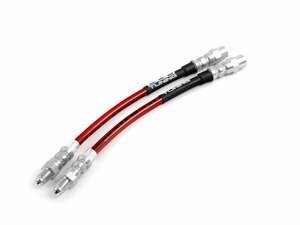 ECS Tuning Exact-Fit Stainless Steel Brake Lines (Rear) - E36 M3