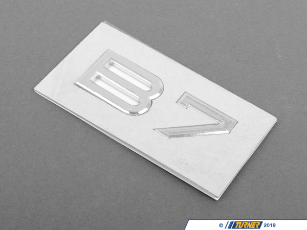 Genuine BMW Genuine BMW Label - B7 - 51147966300 - E65,F01 51147966300
