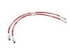 ECS ECS Tuning Exact-Fit Stainless Steel Brake Lines (Full Kit) - E70 X5 xDrive30i xDrive48i (up to 04/2007) 002565ECS01AKT1 View 3