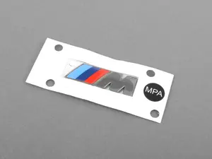 Genuine BMW Front Fender ///M Badge