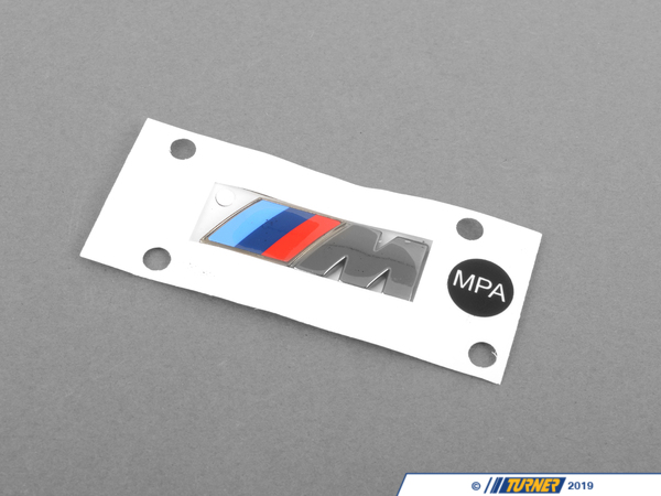 Genuine BMW Genuine BMW Front Fender ///M Badge 51148058882