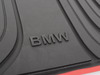 Genuine BMW Genuine BMW rear Rubber Floor Mats - Black - F22 F87 51472297427 View 3