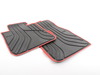 Genuine BMW Genuine BMW Front Rubber Floor Mats - Black - F22, F23, F87 51472219794 View 2