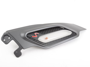 Genuine MINI Side Carrier Turn Signal Trim S Anthracite - Left