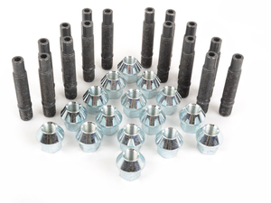 BMW E21 E30 Wheel Stud Conversion Kit - Full Set
