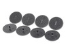 Genuine BMW Genuine BMW Set Of Floor Mats Velours Anthracite - F01 51477337675 View 2