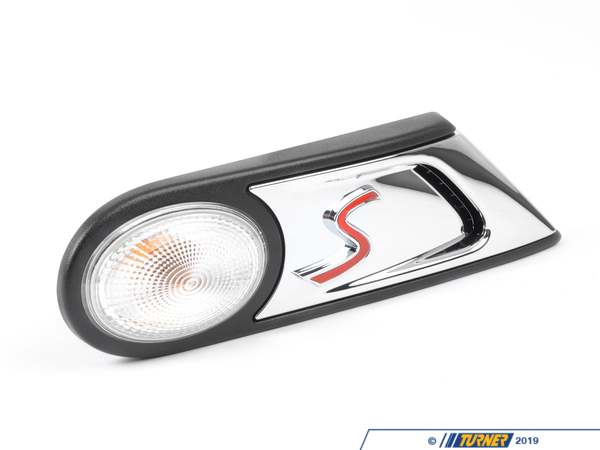 Genuine MINI Genuine MINI Side Turn Signal & Grille "S" - White - Right - R55 R56 R57 R58 R59 63132751970