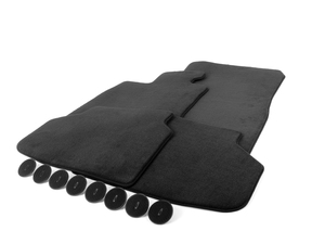 Genuine BMW Set Of Floor Mats Velours Anthracite - F01