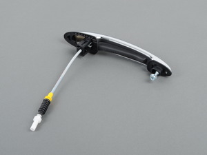 Genuine MINI Door Handle, Outside, Rear Left Chrom - 51219803705