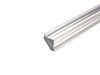 Genuine BMW Plastic Chrome Windshield Lockstrip - Front - E30 51311884402 View 2