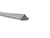 Genuine BMW Plastic Chrome Windshield Lockstrip - Front - E30 51311884402 View 3