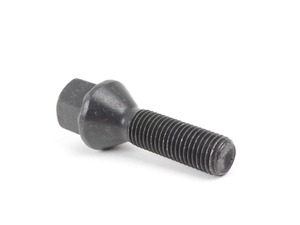 Wheel Bolt for BMW, MINI - 12x1.50 - Black - fits most BMWs (see list)