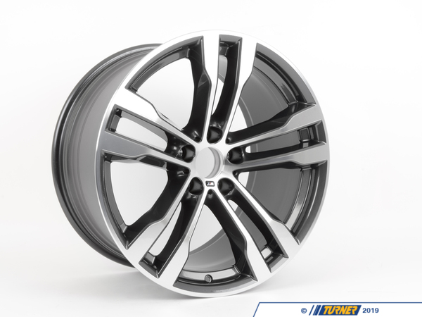 Genuine BMW Genuine BMW Gloss-turned Light Alloy Rim - 36117846789 36117846789