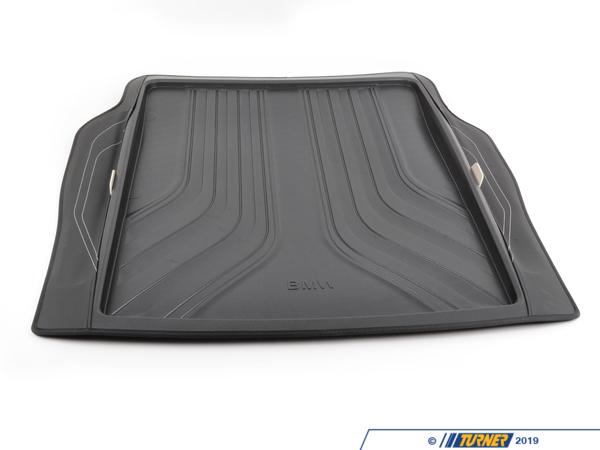 thumbnail image 2 of OMAC Black TPE Cargo Mat Liner For BMW 3 Series F30 Sedan (2012-2019) & M3 F80 (2015-2018) 2 of 6