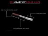 ECS Front & Rear Exact-Fit Stainless Steel Brake Lines - Kit 008596ecs01aKT2 View 6