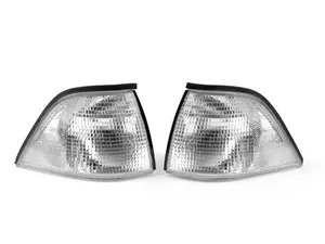 BMW E36 Clear Corner Indicator Set Coupe and Convertible