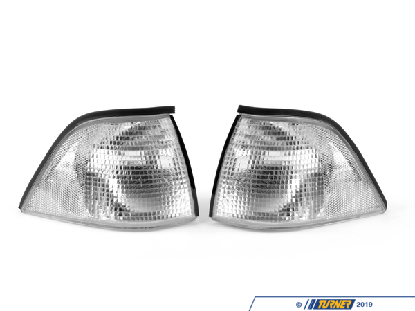 URO BMW E36 Clear Corner Indicator Set Coupe and Convertible 63138353283KT