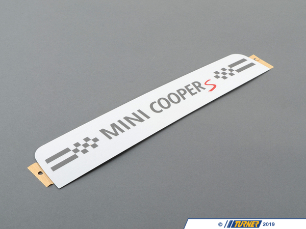 Genuine MINI Genuine MINI Front Right Entrance Cover Mini Cooper S - 51779800668 51779800668