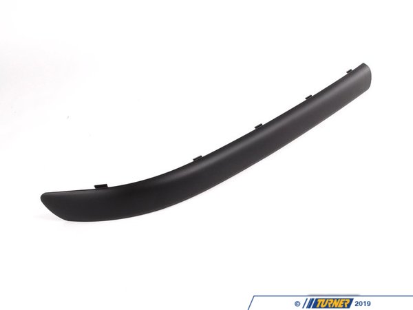 Genuine BMW Bumper Impact Strip - Right Front - E46 325i, 325xi, 330i, 330xi 51117030608