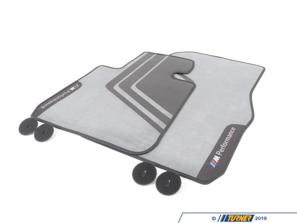 Genuine BMW M Performance Genuine BMW M Performance M Performance Floor Mats - Front - F22, F23 51472407299
