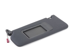 Genuine BMW Sun Visor, Cloth Left Anthrazit - 51167960067 - E92