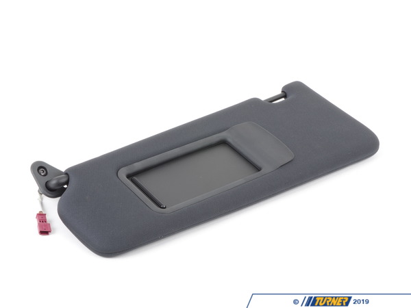 Genuine BMW Genuine BMW Sun Visor, Cloth Left Anthrazit - 51167960067 - E92 51167960067