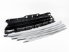 Genuine MINI Genuine MINI Front Brackets And Grille - Chrome   63132209506 View 6