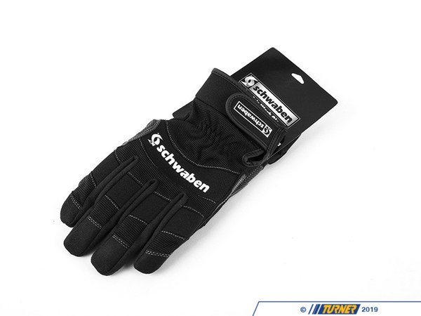 Schwaben Schwaben Black Mechanics Work Gloves - XXL - (NO LONGER AVAILABLE) 010337SCH04A