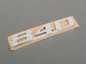 Genuine BMW Emblem Adhered Rear -840- - 51148152860