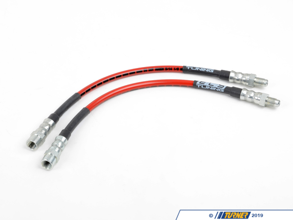 ECS ECS Tuning Exact-Fit Stainless Steel Brake Lines - (Front) E30 RWD, (Rear) E60/61 E63/64 E65/66 025319ECS01