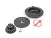 Rennline Center Lock Look Center Cap Set - Black W01BLACK View 4
