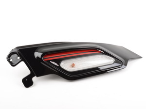 Genuine MINI Side Carrier Turn Signal Trim JCW Black - Left - R60 R61