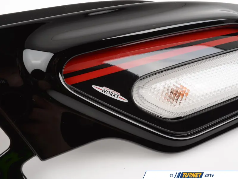 51139812909 - Genuine MINI Side Carrier Turn Signal Trim JCW Black