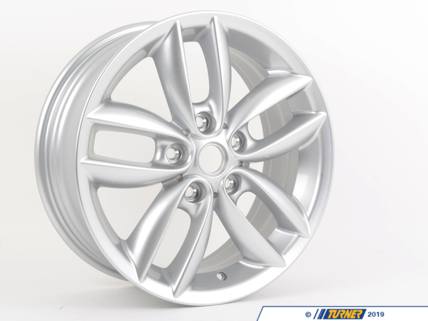 Genuine MINI Genuine MINI Light Alloy Rim, Silver 7Jx17 Et:50 - 36109803723 36109803723