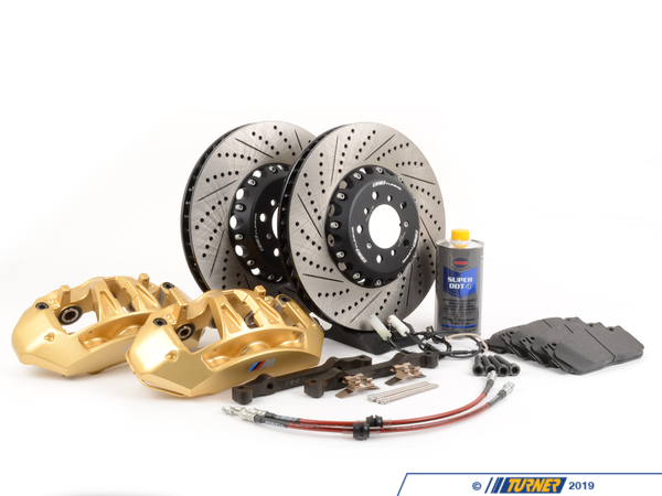 ECS BMW E9X M3 Front 6-Piston Big Brake Kit (382x36mm) 004038ECS02KT