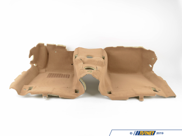 Genuine BMW Genuine BMW E46 Floor Covering Front Beige 2 - 51478233394 - Convertible 51478233394