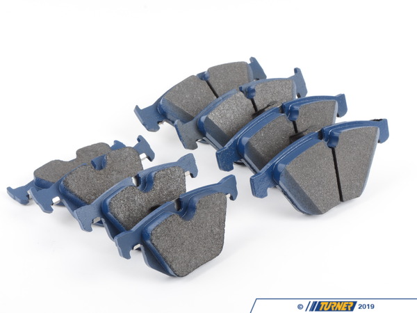 Cool Carbon Performance Front And Rear Cool Carbon Street Sport Pad Set 7799-D918KT3