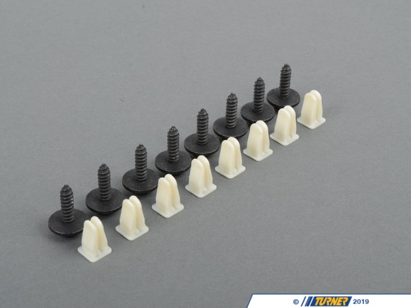 Genuine BMW Rear Fender Liner Hardware Kit 63171367868X5KIT