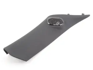 Genuine MINI Front A Pillar Panels W/ Speaker Pod HK Carbon Black - Right