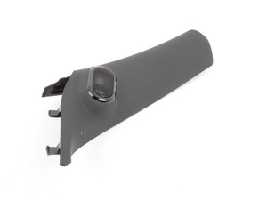Genuine MINI Front A Pillar Panels W/ Speaker Pod HK Carbon Black - Left