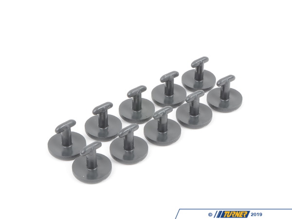 Genuine BMW Rotary Latch - Anthracite - Pack Of 10 51478243737KT