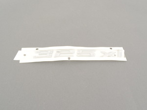 Genuine BMW Emblem Adhered Rear - 325Xi - 51147120254