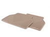 WeatherTech Rear All-Weather Floor Mats - tan - E39 W157TN View 1